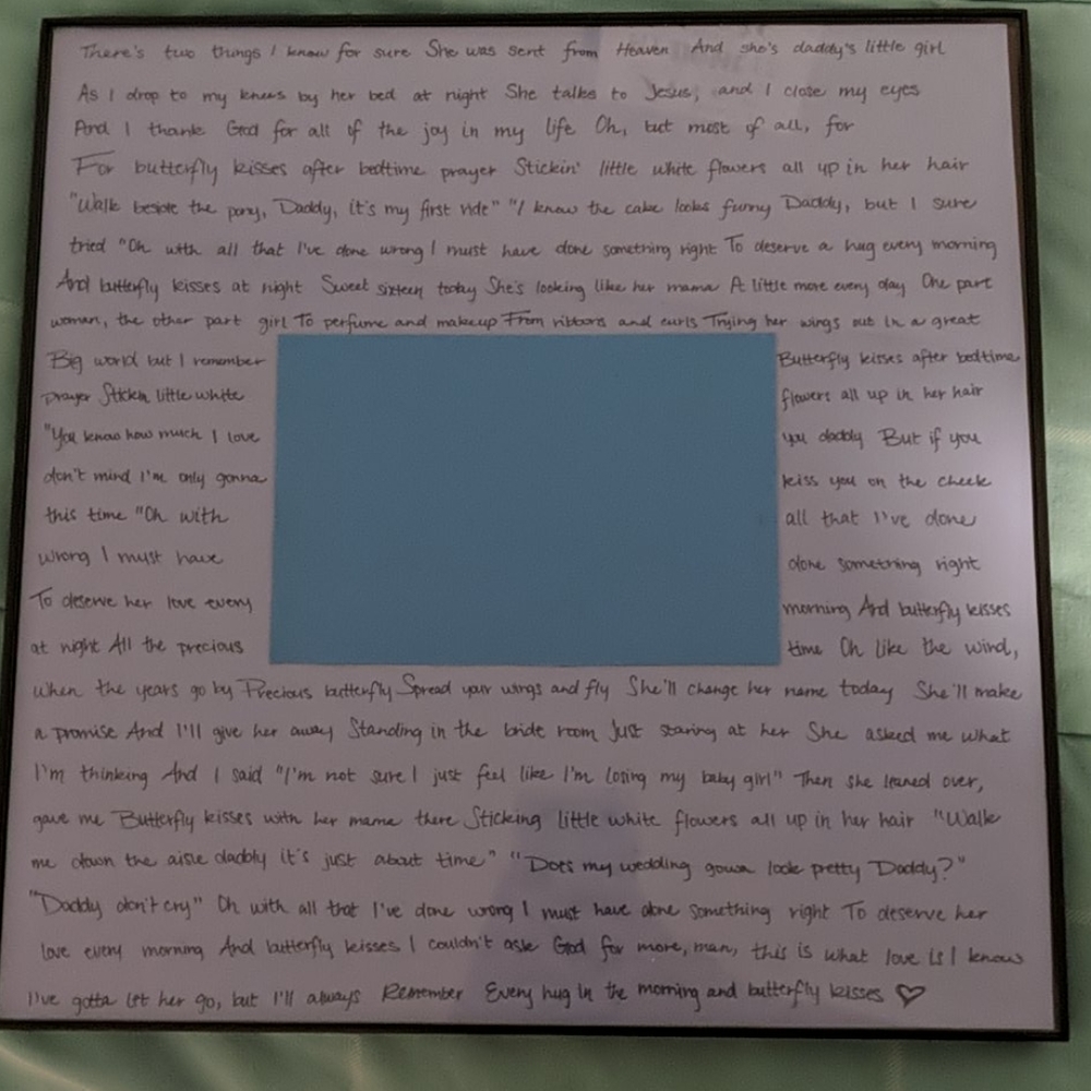 CUSTOM Song lyrics photo